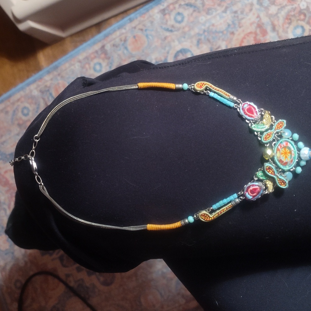 Ayala Bar Multicolor Beaded Necklace NWOT